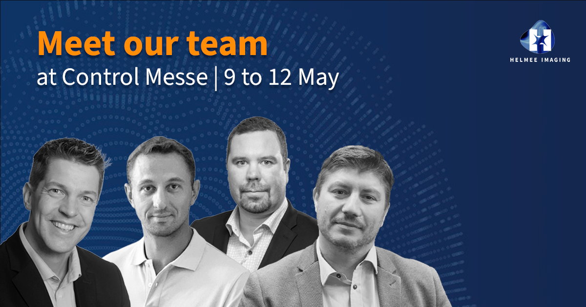 Helmee team at Control Messe 2023